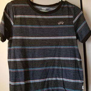 Vans Striped Ringer Tee